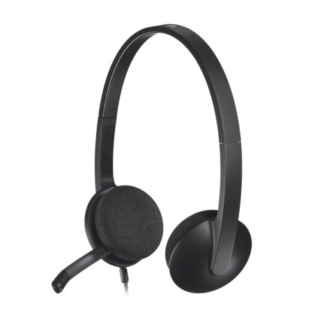 Logitech H340 981-000477 Black USB headset