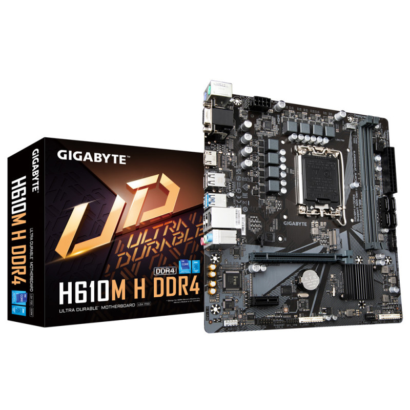 Gigabyte GA-H610M-H-D4 DDR4 skt1700 mATX motherboard