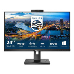 Philips 243B1JH 23.8" IPS  USB-C DOCK Monitor Hdmi DP H-Adj