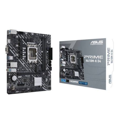 Asus PRIME H610M-K D4 12th Gen mATX motherboard