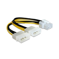 4PIN MOLEX x 2 TO PCIE Power Adaptor (8 PIN)