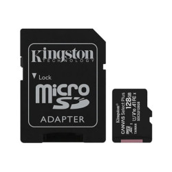 KINGSTON 128GB SDCS2/128G Micro SD + Adapter