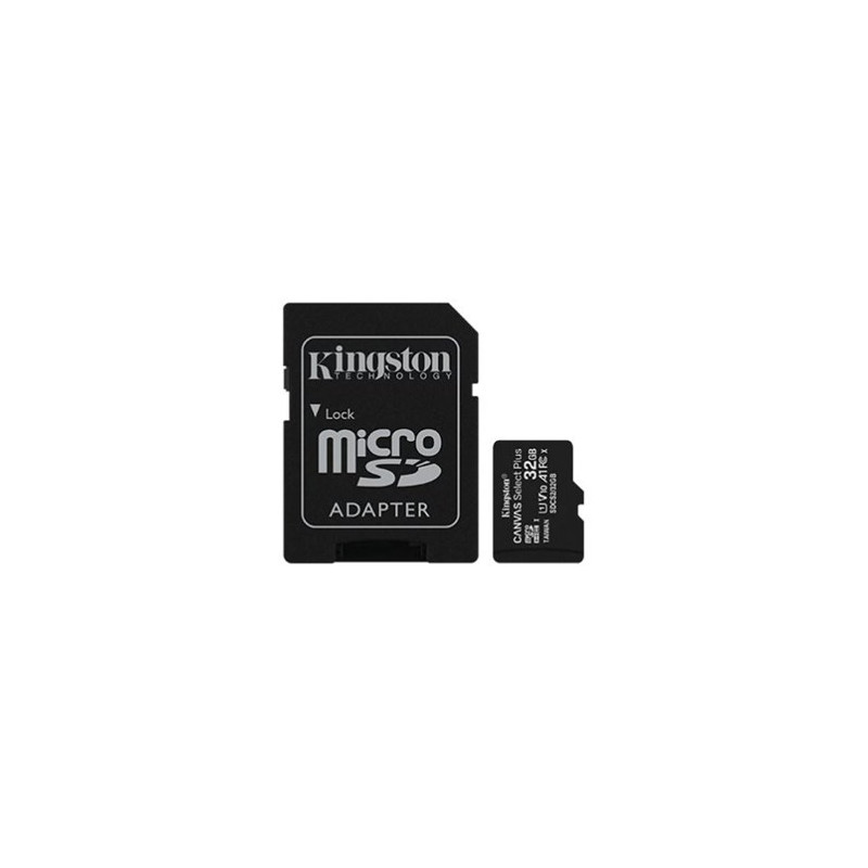 KINGSTON 32GB SDCS2/32G Micro SD + Adapter