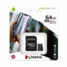 KINGSTON 64GB SDCS2/64GB Micro SD + Adapter