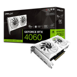 PNY VCG40608DFWXPB1-O RTX4060 8G VERTO White Video