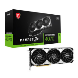 MSI GeForce RTX 4070 VENTUS 3X 12G OC RTX4070 Video