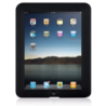 Laser IR-IPADGRIP-BLK Silicon Case for Apple iPad 1 Black