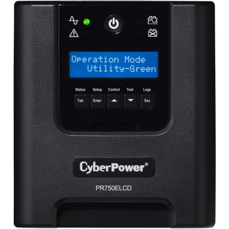 CyberPower PR750ELCD PRO Series 750VA / 675W Tower UPS