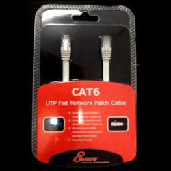 8WR CAB RJ45-M-M-FLAT 1M-WHITE