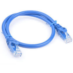 8WR CAB NW-CAT6A-0.50M-BLUE