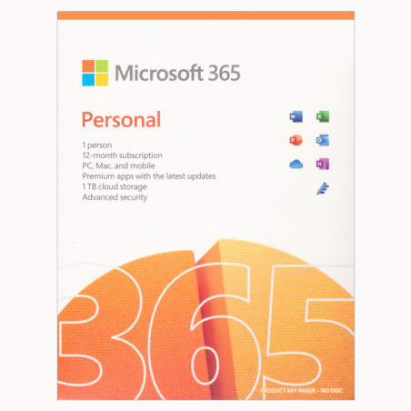 Microsoft 365 Personal Office 1 User 1 Year AU licence Email