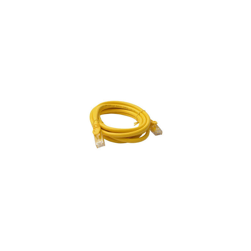 8WR CAB NW-CAT6A-YELLOW-5M