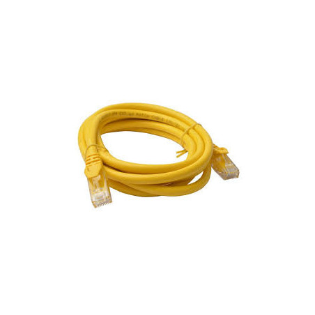 8WR CAB NW-CAT6A-YELLOW-5M