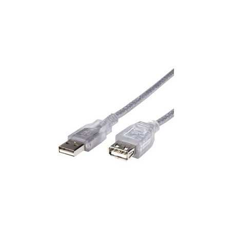 ASO CAB USB2-M-F-3M-TRANSPARENT