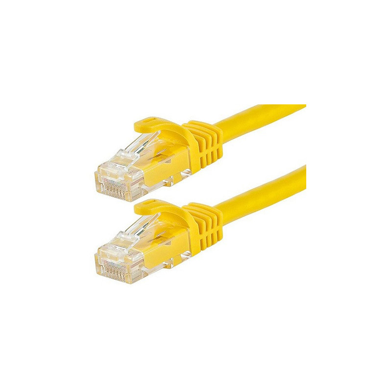 ASO CAB NW-CAT6-0.25M-YELLOW