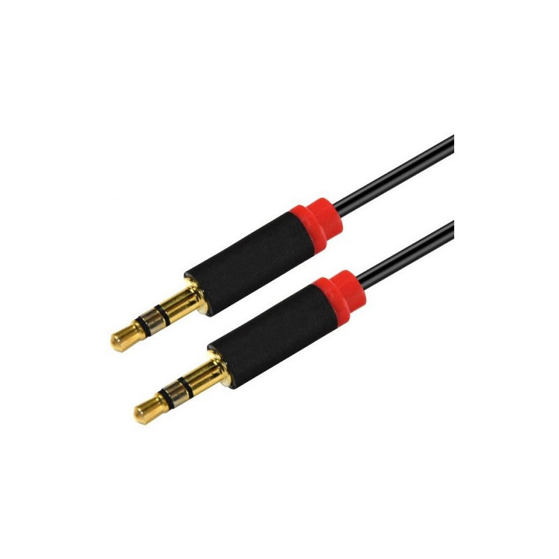 ASO CAB AUDIO-STEREO-3.5MM-M-M-BLACK