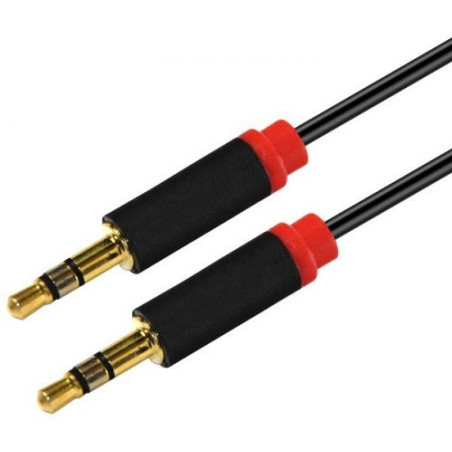 ASO CAB AUDIO-STEREO-3.5MM-M-M-BLACK