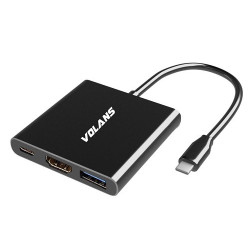 VOL CNV USB-C-M-HDMI-USB3.0-A