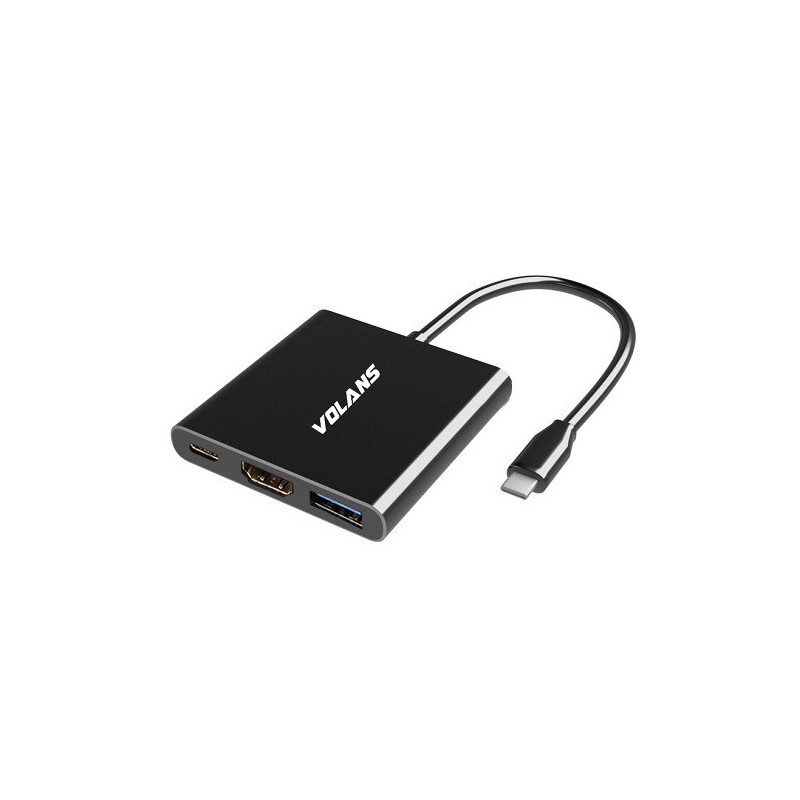 VOL CNV USB-C-M-HDMI-USB3.0-A