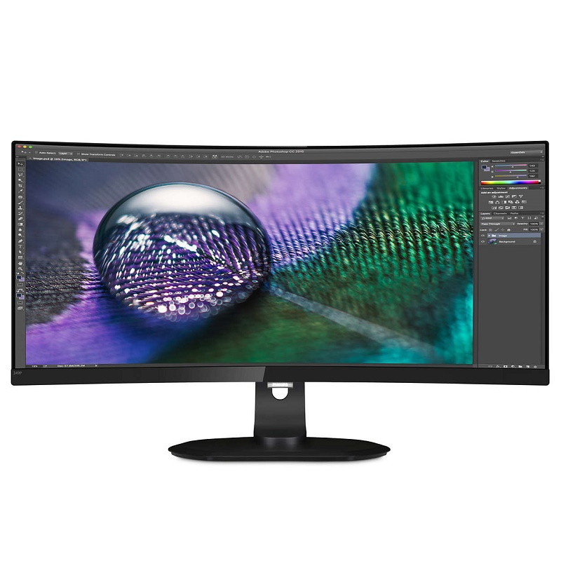 PHILIPS 349P7FUBEB 34" Curve UltraWide Quad HD Monitor