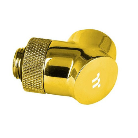 THM ACC PACIFIC-G1/4-90-DEG-ADAPTER-GOLD