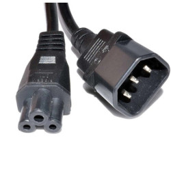 4CA CAB POWERCORD-C14-C5-1M-BLACK