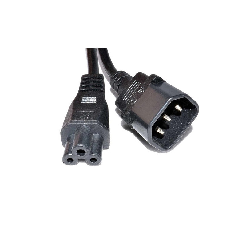 4CA CAB POWERCORD-C14-C5-1M-BLACK