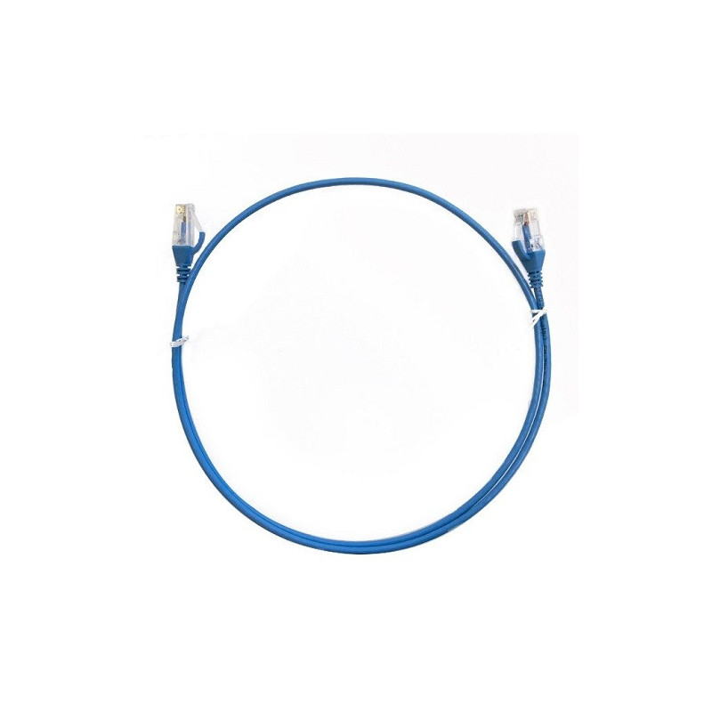 8WR CAB NW-CAT6-50M-ULTRA-THIN-BLUE