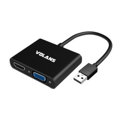 VOL CNV USB3.0-M-VGA-HDMI-F-ADAPTER