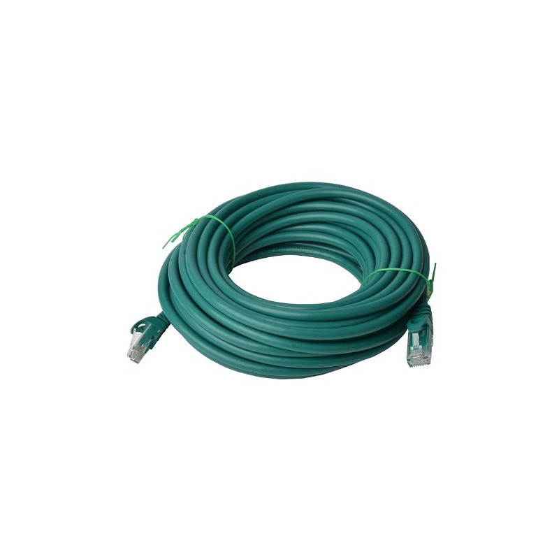 8WR CAB NW-CAT6A-7M-SNAGLESS-GREEN