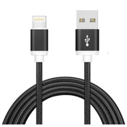 ASO CAB USB-LIGHTNING-CHARGING-CABLE-2M-BLACK