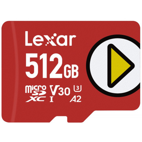 LXR FLS MICROSD-512GB-LMSPLAY512G-BNNNG