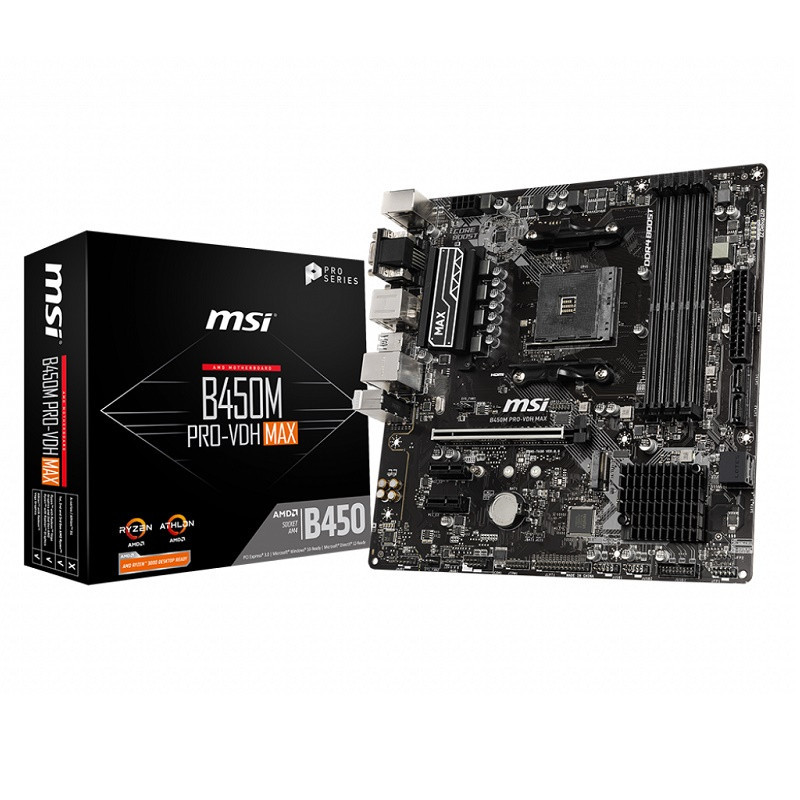 MSI MBD B450M-PRO-VDH-MAX