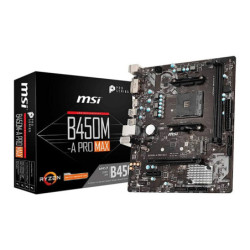 MSI B450M-A PRO MAX AM4 mATX motherboard