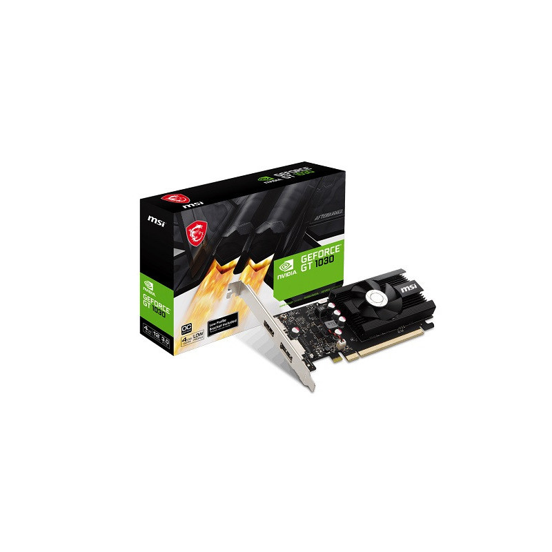 MSI VGA GEFORCE-GT-1030-4GD4-LP-OC