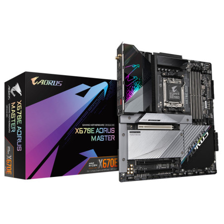 Gigabyte X670E AORUS MASTER AM5 ATX Motherboard