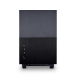 Lian LI Q58 Mini-ITX Chassis with Split Mesh & Glass side Panel PCI-e 4.0 Resier cable Black