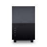 Lian LI Q58 Mini-ITX Chassis with Split Mesh & Glass side Panel PCI-e 4.0 Resier cable Black