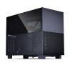 Lian LI Q58 Mini-ITX Chassis with Split Mesh & Glass side Panel PCI-e 4.0 Resier cable Black