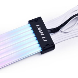 Lian Li 12+4pin to 3X8pin STRIMER PLUS ADDRESSABLE RGB LED VGA Extension Cable  335mm, 8 Light guides