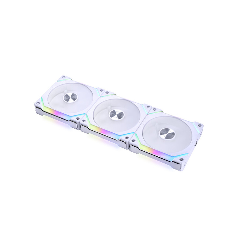 Lian Li UNI FAN SL V2-3W 120mm ARGB PWM 2000RPM  1Set ( 3 PC) White  with Controller