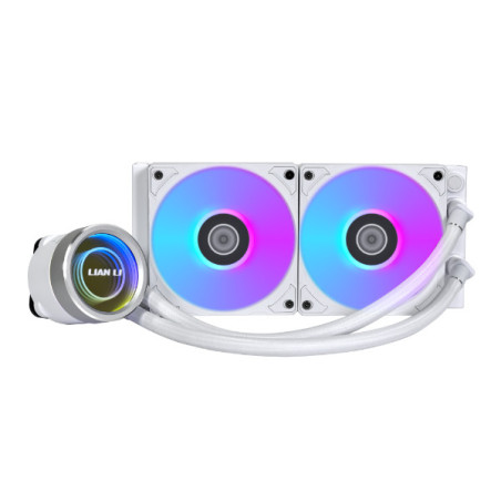 Lian Li Galahad II TRINITY 240 Closed Loop ARGB AIO LIQUID  All-in-One CPU Cooler ARBG FANS 3200RPM WHITE