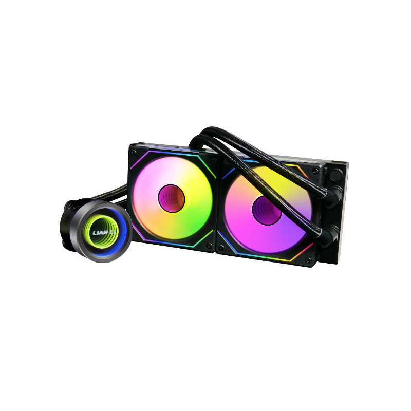 Lian Li Galahad II TRINITY SL-INF  240 Closed Loop ARGB AIO LIQUID All-in-One CPU Cooler SLIN FAN 3200RPM  Black