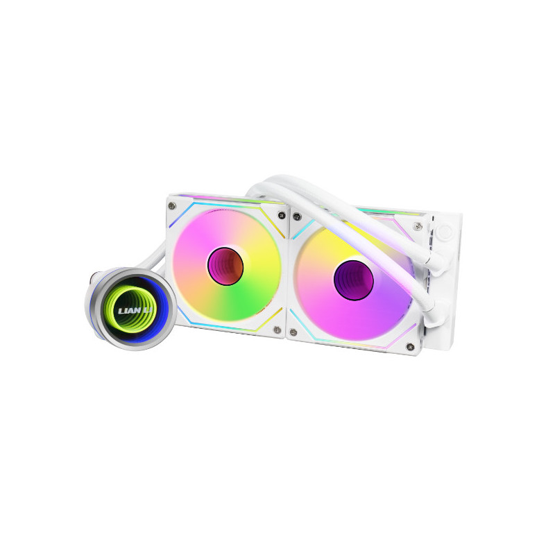 Lian Li Galahad II TRINITY SL-INF  240 Closed Loop ARGB AIO LIQUID All-in-One CPU Cooler SLIN FAN 3200RPM White