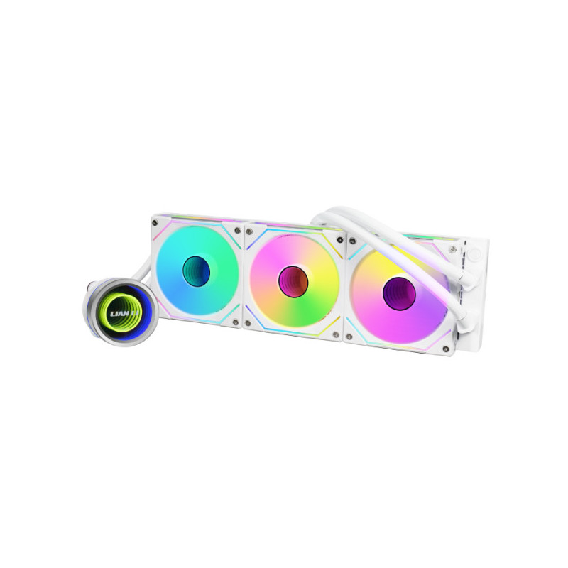 Lian Li Galahad II TRINITY SL-INF 360 Closed Loop ARGB AIO LIQUID All-in-One CPU Cooler SLIN FAN 3200RPM White