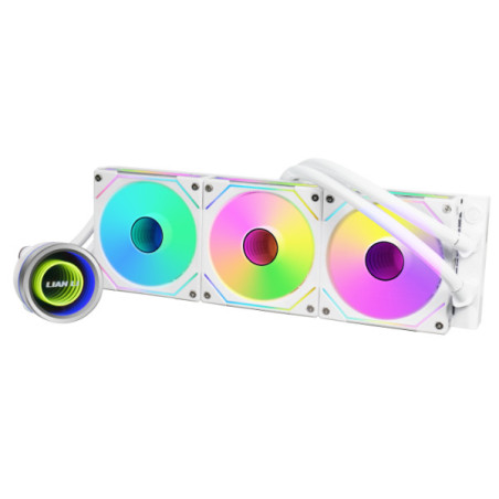 Lian Li Galahad II TRINITY SL-INF 360 Closed Loop ARGB AIO LIQUID All-in-One CPU Cooler SLIN FAN 3200RPM White