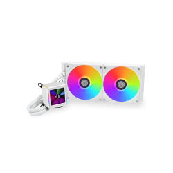 Lian Li Galahad II LCD SCREEN 280 Closed Loop ARGB AIO LIQUID  All-in-One CPU Cooler ARGB FANS 2450RPM WHITE