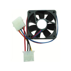 80mm CASE FAN - (BLACK, 4 pin molex)