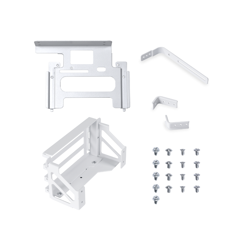 LIAN LI O11DE-9X UPRIGHT GPU BRACKET WHITE FOR O11D EVO (RISER CABLE NOT INCLUDE)