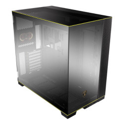 LIAN LI PC-O11DERGBX EVO RGB Automobili Lamborghini Edition TEMPERED GLASS CASE BLACK